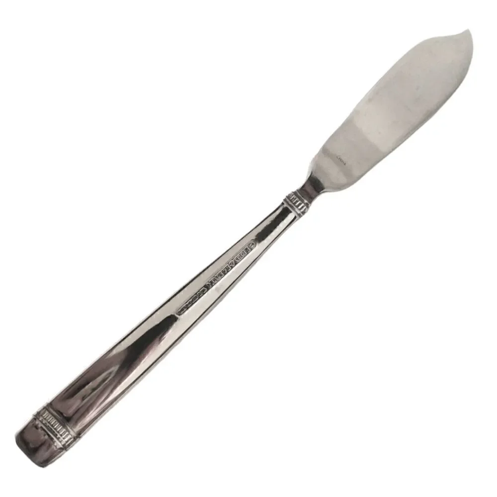 Reed & Barton Durham Butter Knife Stainless Everyday Glossy Silverware Flatware.